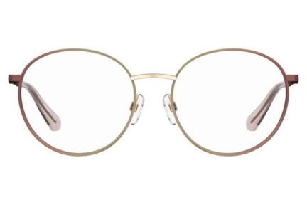 Brillen Love Moschino MOL633 S45 Rund Gold