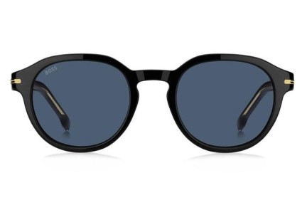 Sonnenbrille BOSS BOSS1721/S 807/KU Rund Schwarz