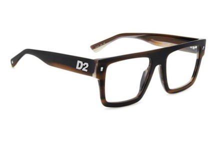 Glasses Dsquared2 D20147 EX4 Flat Top Braun