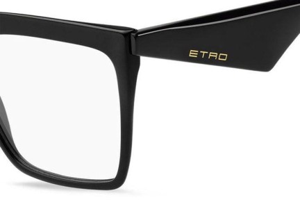 Glasses Etro ETRO0005 807 Rechteck Schwarz