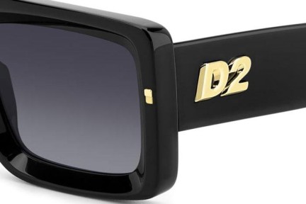 Sunglasses Dsquared2 D20141/S 807/9O Quadratisch Schwarz