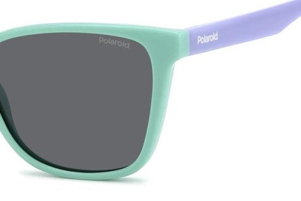 Sonnenbrille Polaroid Junior PLD8062/S WK2/M9 Polarized Cat Eye Grün