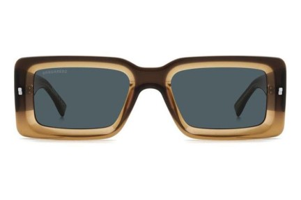 Sonnenbrille Dsquared2 D20142/S 9EN/KU Rechteck Braun