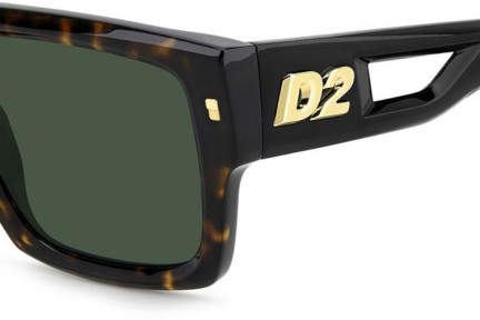 Sunglasses Dsquared2 D20143/S 086/QT Rechteck Havanna