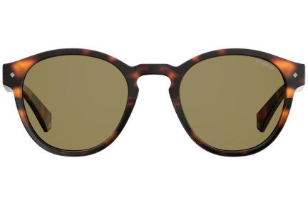 Sonnenbrille Polaroid PLD6042/S 086/SP Polarized Rund Havanna