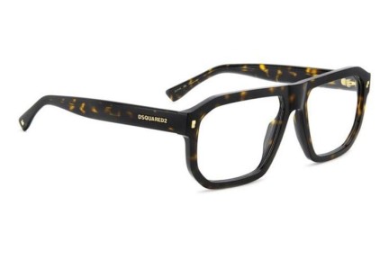 Glasses Dsquared2 D20146 086 Rechteck Havanna