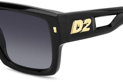 Sonnenbrille Dsquared2 D20143/S 807/9O Rechteck Schwarz