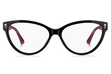 Brillen Etro ETRO0014 HK8 Cat Eye Schwarz