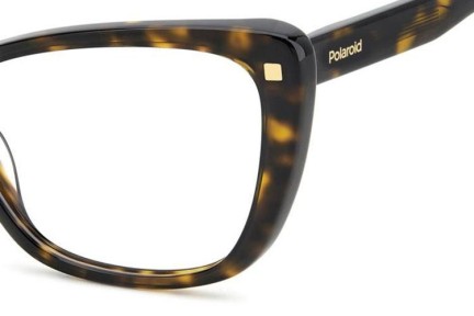 Glasses Polaroid PLDD542 086 Cat Eye Havanna