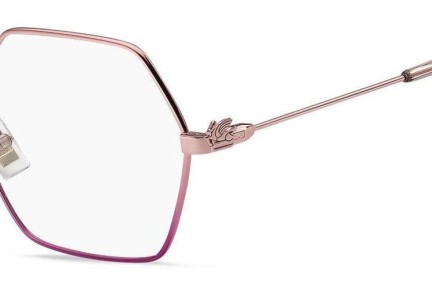 Brillen Etro ETRO0025 94B Rechteck Rosa