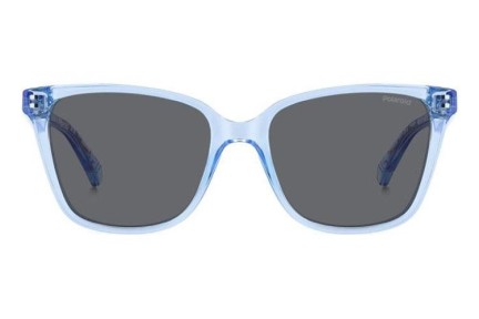 Sonnenbrille Polaroid Junior PLD8062/S MVU/M9 Polarized Cat Eye Blau