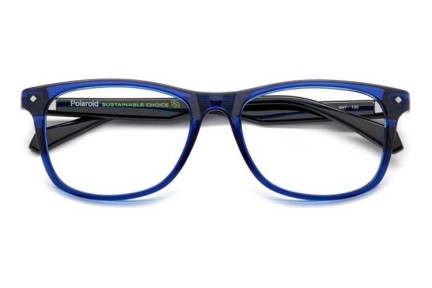 Glasses Polaroid Junior PLDD813/T 9N7 Rechteck Blau