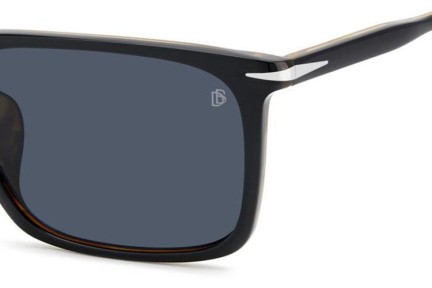 Sonnenbrille David Beckham DB1163/F/S 05K/KU Rechteck Schwarz