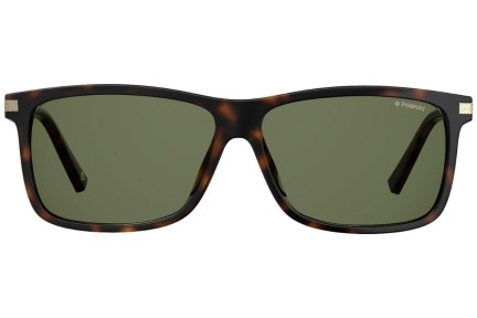 Sonnenbrille Polaroid PLD2075/S/X 086/UC Polarized Quadratisch Havanna