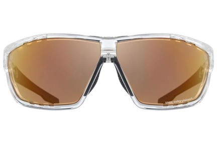 Sunglasses uvex sportstyle 706 colorvision vm Clear S1-S3 Rechteck Kristall