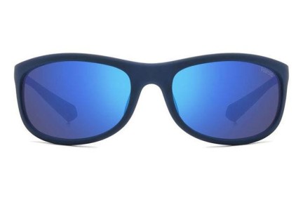 Sunglasses Polaroid PLD2154/S FLL/5X Polarized Oval Blau