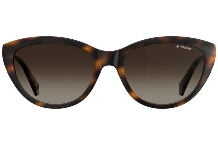 Sonnenbrille Polaroid PLD4080/S 086/LA Polarized Cat Eye Havanna