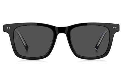 Sonnenbrille Tommy Hilfiger TH2127/S 807/IR Rechteck Schwarz