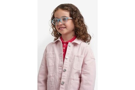 Glasses Polaroid Junior PLDD841 MVU Rund Blau