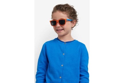 Sonnenbrille Polaroid Junior PLD8063/S L7Q/M9 Polarized Rechteck Orange