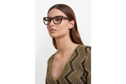 Brillen Missoni MIS0207 086 Rechteck Havanna