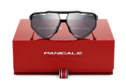 Sunglasses Carrera Ducati CARDUCPANIGALE 807/0T Rund Schwarz