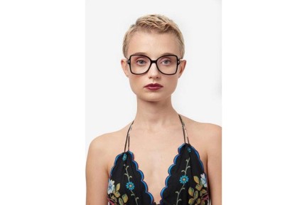 Brillen Etro ETRO0013 807 Cat Eye Schwarz