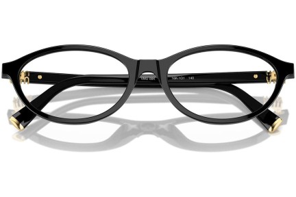 Brillen Miu Miu MU09XV 16K1O1 Oval Schwarz