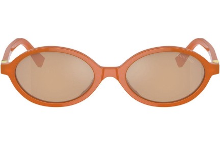 Sunglasses Miu Miu MU04ZS 11V40D Oval Orange