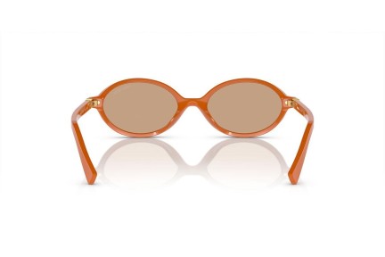 Sunglasses Miu Miu MU04ZS 11V40D Oval Orange