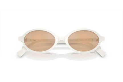 Sunglasses Miu Miu MU04ZS 14240D Oval Weiß