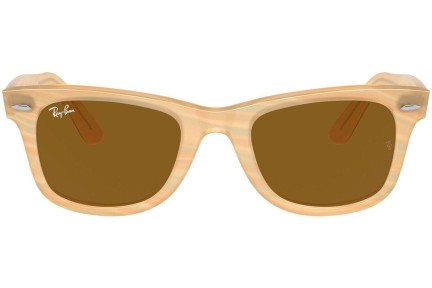 Sonnenbrille Ray-Ban Wayfarer Change Collection RB2140 140833 Quadratisch Braun