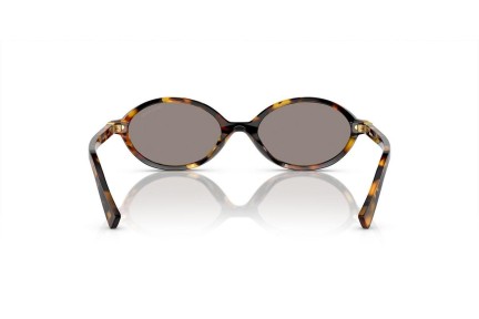 Sonnenbrille Miu Miu MU04ZS VAU07F Oval Havanna