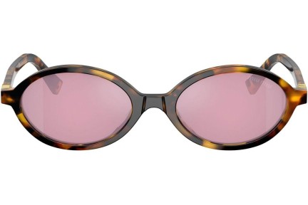 Sonnenbrille Miu Miu MU04ZS VAU50D Oval Havanna