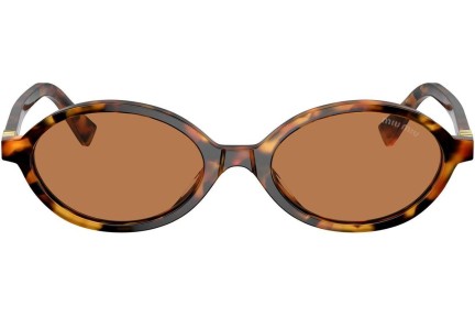 Sunglasses Miu Miu MU04ZS 19P2Z1 Oval Havanna