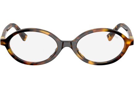 Sonnenbrille Miu Miu MU04ZS VAU08N Oval Havanna