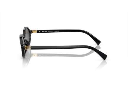 Sonnenbrille Miu Miu MU04ZS 1AB5S0 Oval Schwarz