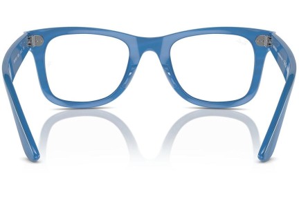 Brillen Ray-Ban Wayfarer Ease Change Collection RX4340V 8384 Quadratisch Blau