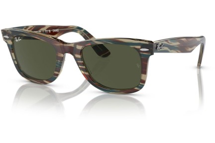 Sonnenbrille Ray-Ban Wayfarer Change Collection RB2140 138731 Quadratisch Grau