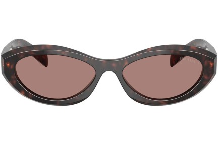 Sonnenbrille Prada PR26ZS 17N60B Oval Havanna