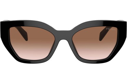 Sonnenbrille Prada PRA09S 1AB0A6 Cat Eye Schwarz