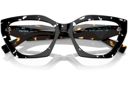 Brillen Prada PR09YV 15S1O1 Cat Eye Schwarz