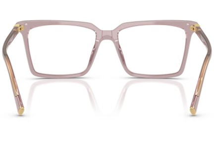 Glasses Miu Miu MU08XV 12W1O1 Quadratisch Rosa