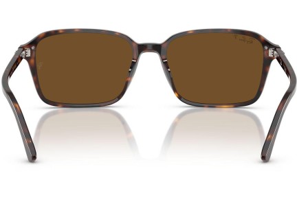 Sonnenbrille Ray-Ban RB2231 902/57 Polarized Quadratisch Havanna