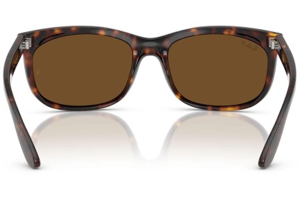 Sonnenbrille Ray-Ban RB2389 902/57 Polarized Rechteck Havanna