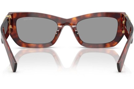 Sonnenbrille Miu Miu MU09WS 21C40O Rechteck Havanna