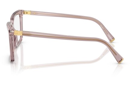 Glasses Miu Miu MU08XV 12W1O1 Quadratisch Rosa