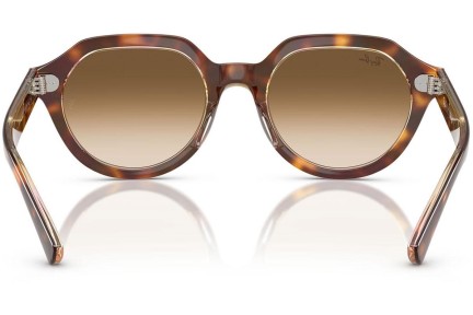 Sonnenbrille Ray-Ban Gina RB4399 141451 Quadratisch Havanna