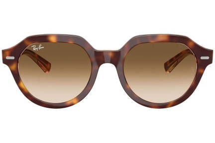 Sonnenbrille Ray-Ban Gina RB4399 141451 Quadratisch Havanna