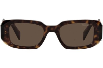 Sonnenbrille Prada PR17WS 2AU8C1 Rechteck Havanna